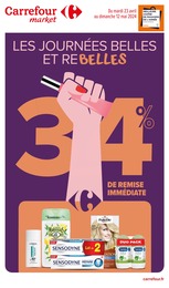 Prospectus Carrefour Market à Viry-Châtillon, "Les journées belles et rebelles", 73 pages, 23/04/2024 - 12/05/2024