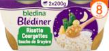 BLEDINER RISOTTO DE COURGETTES GRUYÈRE FONDU BLÉDINA - BLEDINA dans le catalogue Auchan Supermarché