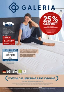Aktueller Galeria Prospekt Galeria Prospekt "Aktuelle Angebote" mit 32 Seiten
