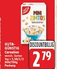 Mini Zimtos von Gut & Günstig für 2,79 € bei EDEKA im Angebot Mini Zimtos von Gut & Günstig im aktuellen EDEKA Prospekt