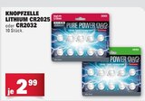 Aktuelles Pure Power Lithium CR2025 Angebot bei E center in Reutlingen ab 2,99 €