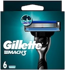 Mach 3 Rasierklingen Angebote von Gillette bei REWE Memmingen für 11,99 €