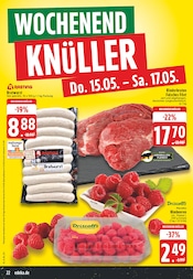 Rinderbraten im EDEKA Prospekt in Duisburg Aktueller EDEKA Prospekt mit Rinderbraten, "Aktuelle Angebote", Seite 22