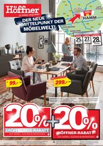 Höffner Prospekt "Messe-Neuheiten", 24 Seiten, für Unna, 22.01.2020 - 28.01.2020 Höffner Prospekt "Messe-Neuheiten", 24 Seiten, für Unna, 22.01.2020 - 28.01.2020