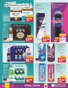 Wasser im Netto Marken-Discount Prospekt "Aktuelle Angebote" mit 56 Seiten (Stuttgart)