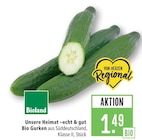 Bio Gurken Angebote von Bioland bei Marktkauf Ravensburg für 1,49 €