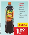 Eistee von Lipton im aktuellen Netto Marken-Discount Prospekt für 1,29 €