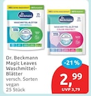 Aktuelles Magic Leaves Waschmittel-Blätter Angebot bei budni in Hamburg ab 2,99 €