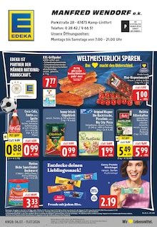 Aktueller EDEKA Kamp-Lintfort Prospekt EDEKA Prospekt Kamp-Lintfort "Aktuelle Angebote" mit 24 Seiten