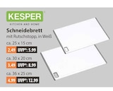 Schneidebrett von Kesper im aktuellen V-Markt Prospekt für 2,49 €
