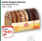Burggraf Lebkuchen im Angebot bei GLOBUS in Speyer Burggraf Lebkuchen Angebote von Wicklein bei GLOBUS Speyer für 2,49 €