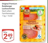 Original Premium Lachsschinken im Angebot bei GLOBUS in Oberursel Original Premium Lachsschinken Angebote von Radeberger bei GLOBUS Oberursel für 2,49 €