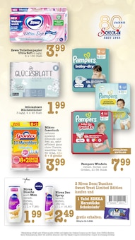 Pampers im aktuellen EDEKA Prospekt (Offenbach (Main)) Pampers im EDEKA Prospekt "Aktuelle Angebote" mit 65 Seiten (Offenbach (Main))