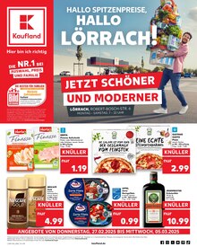 Kaffee im Kaufland Prospekt "Aktuelle Angebote" mit 40 Seiten (Lörrach)