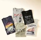 Promo TEE-SHIRT HOMME INEXTENSO* à 5,99 € dans le catalogue Auchan Hypermarché à Faches-Thumesnil