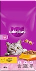 Trockenfutter mit Huhn Angebote von Whiskas bei REWE Köln für 4,99 €