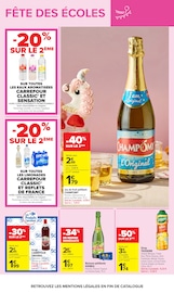 Promos Eau Minérale dans le catalogue "LE MOIS DES SUPPORTERS" de Carrefour Eau Minérale en promo dans le catalogue Carrefour à la page 77