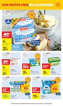 Promotion Produits Laitiers dans le prospectus Carrefour, valable du 28/07/2026 au 10/08/2026 Promo Produits Laitiers dans le catalogue Carrefour du moment à la page 15