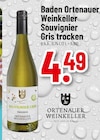 Souvignier Gris trocken bei Trinkgut im Weissach Prospekt für 4,49 €