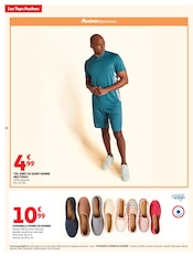 Chaussures en promo dans le catalogue Auchan Hypermarché à la page 22