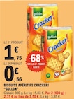 Biscuits apéritifs Cracker! - Gullón en promo chez E.Leclerc Biscuits apéritifs Cracker! - Gullón dans le catalogue E.Leclerc