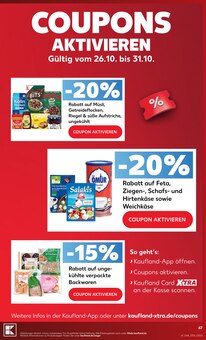 Feta im Kaufland Prospekt "Hier bin ich richtig" mit 76 Seiten (Dresden)