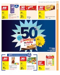 Offre Farine dans le catalogue Carrefour du moment à la page 41