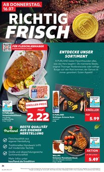 Steak im aktuellen Kaufland Prospekt (Cottbus) Steak im Kaufland Prospekt "Hier bin ich richtig" mit 56 Seiten (Cottbus)