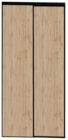Pack 2 portes coulissantes chene/noir 180 cm - Brico Dépôt à Béziers Pack 2 portes coulissantes chene/noir 180 cm en promo chez Brico Dépôt Béziers à 99,90 €