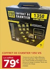 Gedimat Saint-Paul-le-Jeune - Promo Coffret de chantier 1350 vis Promo Coffret de chantier 1350 vis à 79,00 € dans le catalogue Gedimat à Saint-Paul-le-Jeune
