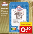 Sahnefest Angebote von Backfee bei Netto Marken-Discount Suhl für 0,39 €