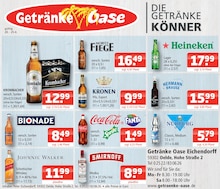 Bier im Getränke Oase Prospekt "Aktuelle Angebote" mit 1 Seiten (Rheda-Wiedenbrück)