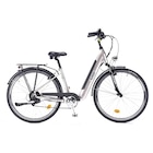 Vélo de ville électrique mixte Feu Vert E-Roll 72 champagne - Feu Vert en promo chez Feu Vert Rambouillet à 1 099,00 €