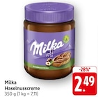 Haselnusscreme im Angebot bei EDEKA in Bensheim Haselnusscreme Angebote von Milka bei EDEKA Bensheim für 2,49 €
