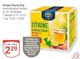 Zitrone Heissgetränk Angebote von Krüger Day by Day bei GLOBUS Saarbrücken für 2,29 €
