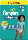 Windeln Baby Dry Gr.8 Extra Large (17+ kg), Big Pack Angebote von Pampers bei dm-drogerie markt Osnabrück für 17,45 €