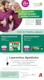 mea - meine apotheke Prospekt für Gieboldehausen mit 4 Seiten mea - meine apotheke Prospekt für Gieboldehausen: "Unsere September-Angebote", 4 Seiten, 01.09.2025 - 30.09.2025