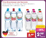 Mineralwasser oder Nearwater Angebote von Vitrex bei Netto Marken-Discount Stuttgart für 2,99 €