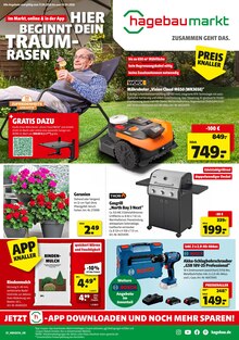 Bohrmaschine im Hagebaumarkt Prospekt "So günstig geht das!" mit 18 Seiten (Mönchengladbach)