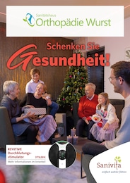 Frank Wurst Orthopädieschuhtechnik & Rehatechnik Prospekt für Gernsbach: "Schenken Sie Gesundheit!", 6 Seiten, 13.11.2024 - 31.01.2025