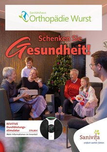 Aktueller Frank Wurst Orthopädieschuhtechnik & Rehatechnik Gaggenau Prospekt "Schenken Sie Gesundheit!" mit 6 Seiten