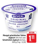 Griechischer Sahne Joghurt Angebote von Mevgal bei EDEKA Konstanz für 1,11 €