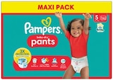 Maxi Pack Pants Junior Gr. 5 oder Maxi Pack Windeln Angebote von Pampers bei REWE Buchholz für 22,22 €