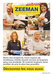 Catalogue Zeeman "Découvrez-les vous aussi." à Champigneulles-en-Bassigny et alentours, 22 pages, 28/09/2024 - 11/10/2024