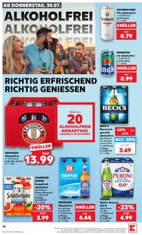 Becks im Kaufland Prospekt "Hier bin ich richtig" mit 75 Seiten (Stuttgart)