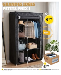 Prix et réduction Dressing dans le prospectus Gifi en cours Offre Dressing dans le catalogue Gifi du moment à la page 16