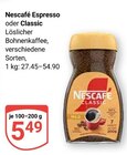 Espresso Angebote von Nescafé bei GLOBUS Neubrandenburg für 5,49 €