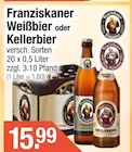Weißbier im Getränke City Prospekt Weißbier von Franziskaner Weißbier im aktuellen Getränke City Prospekt für 15,99 €