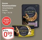 Katzennassfutter im Angebot bei GLOBUS in Krefeld Katzennassfutter Angebote von Encore bei GLOBUS Krefeld für 0,99 €
