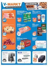Aktueller V-Markt Prospekt mit Schweinefleisch, "V-Markt einfach besser einkaufen", Seite 1